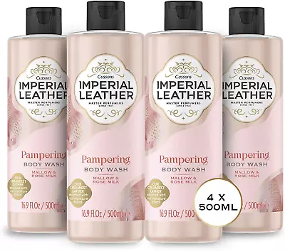 Imperial Leather Pampering Shower Gel Mallow & Rose Milk Signature Oil Blend • £12.61
