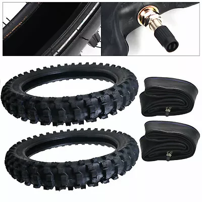 70/100-19 & 90/100-16 Front Rear Tire+Tube Set For Honda Dirt Bike KX100 CRF150 • $113.74