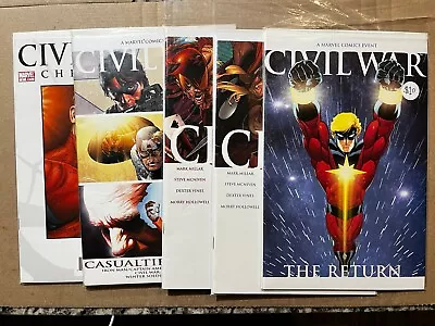 Marvel Civil War Lot: Includes Civil War The Return • $3.70