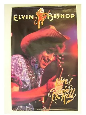 Elvin Bishop Poster Live Raisin Hell Concert Shot Old • $39.99