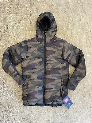 NEW! $200 686 WARMIX PUFFY 10K Waterproof Ski Snowboard Jacket . CAMO . Men's S • $57