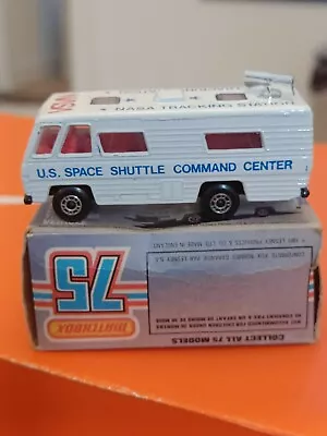 Matchbox  1-75 No54 NASA Tracking Vehicle 1980 In Box  • $1.49