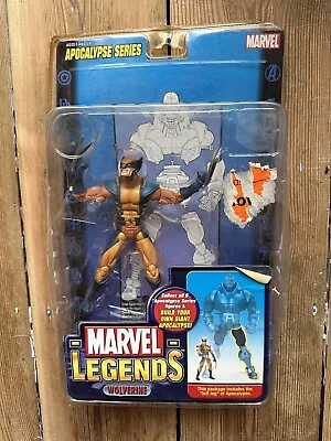 Wolverine Marvel Legends Apocalypse Wave Hasbro 6  Inch Action Figure X Men New • £20