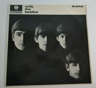 £89.99 • Buy THE BEATLES LP ' WITH THE BEATLES ' PARLOPHONE PMC 1206 2nd PRESS - EX !