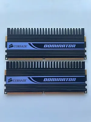 Corsair Dominator CM2X1024-8500C5D 2GB 2x1GB 1066MHz 2.10v MINT Condition • £14.99