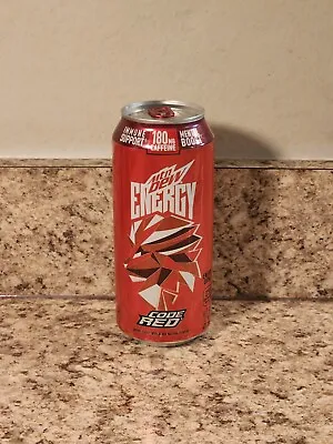 Mountain Dew Code Red Energy EMPTY 12oz Can Limited Discontinued • $15.99