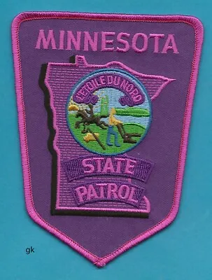 Minnesota State Patrol    Pink Breast Cancer Awareness Shoulder Patch • $10