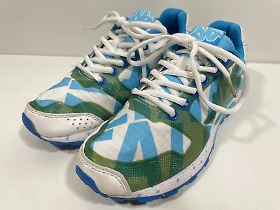 KAPPA  White/Blue Shoes Athletic Sneakers Women's Size 6.5 US No. K5102MM326-805 • $22.99