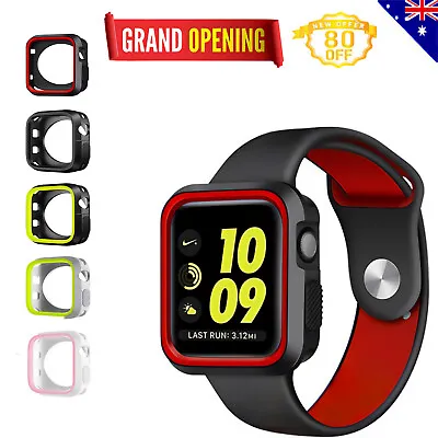 For Apple Watch IWatch Ultra 8 SE 7 6 5 38/40/41/44/45/49 Screen Protector Case • $8.49