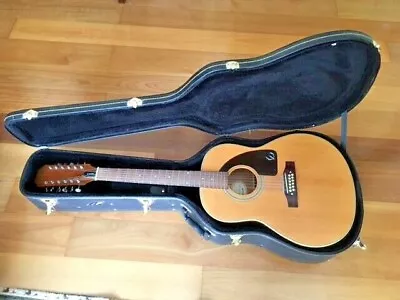$600 • Buy Vintage Epiphone 12 String Acoustic Guitar - AJ 15-12 NA - With Hard Case