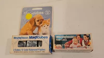 Magicubes Vintage Westinghouse Flash Cubes 6 Total • $19.99