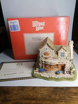 The Baker's Shop 739 Lilliput Lane Boxed And With Deeds • £20