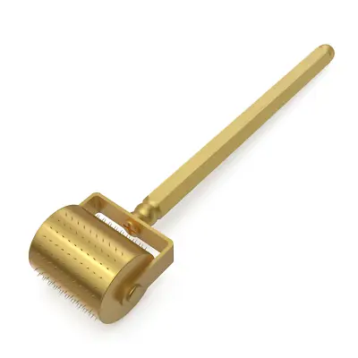 $79.95 • Buy 24K Gold Plated Lux Derma Roller (250 Pins)