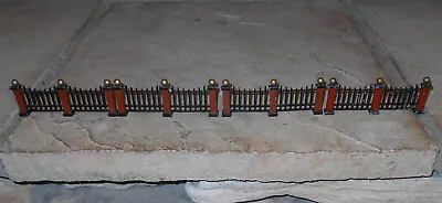 Manoil O Gauge Cast Iron Fencing ~~ 4 Setions ~~ Very Good Condition • $25