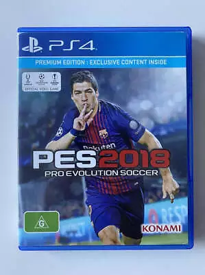 Pro Evolution Soccer 2018 PS4 GC PAL • $19.50