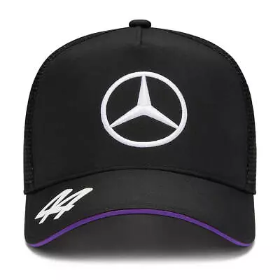 Mercedes AMG Petronas F1 2024 Lewis Hamilton Baseball Cap - Black • $52