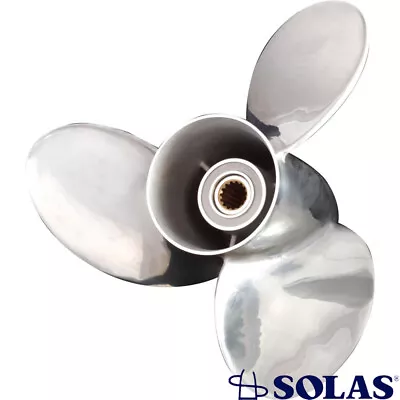 15.5 X 17P Stainless Steel Propeller Fits Mercury Pro Xs 15 Spline 150 2011-2021 • $654.90