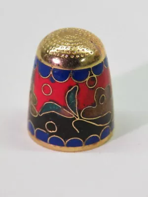 Sewing Thimble - Metal Brass? ~ Cool Flower Design ** See STORE For More Goodies • $12.97