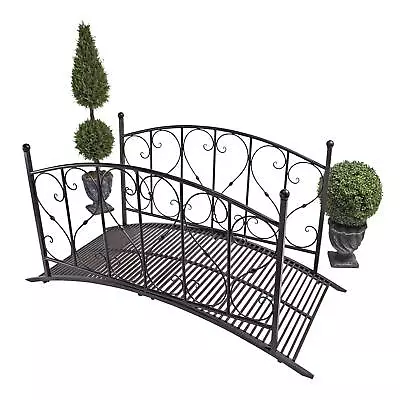 Design Toscano Lovers Bridge Metal Garden Bridge • $598.50