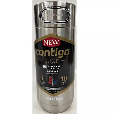 Contigo Autoseal Travel Mug 354ml Coffee Flask BPA Free Thermos Water Bottle • $36.99