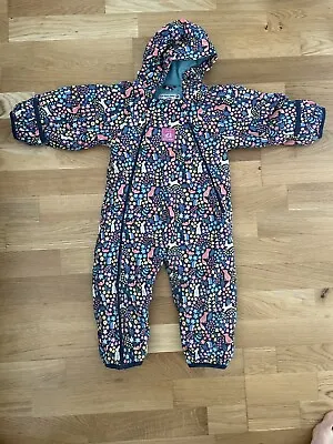 £30 • Buy Jojo Mama 12-18 Months, Excellent Condition Splash Suit Waterproof Fleece Lined