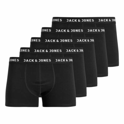 £27.99 • Buy Jack & Jones Mens Boxer Shorts 5 Pack Correct H-Shape For High Comfort S  -XXL