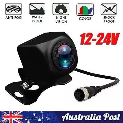 4Pin Plug Truck Bus Caravan Car Rear View Reverse Camera HD Night Vision 12-24V • $21.99