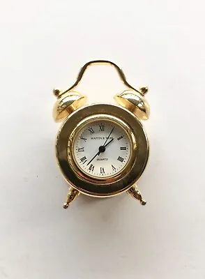 MAPPIN & WEBB Gold Mini Carriage Clock • £45