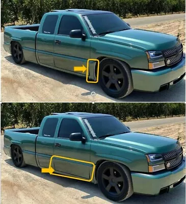 2003-2006 2004 2005 Chevrolet Silverado SS Body Kit Cladding 2pc Extended Cab Rt • $360