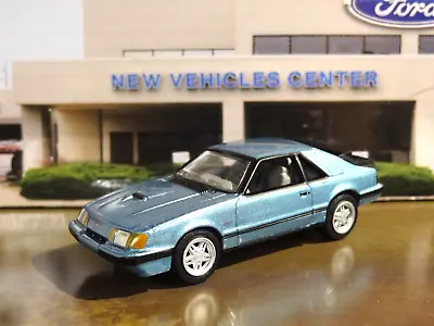1984-86  Fox Body Ford Mustang Svo 1/64 Scale Diecast Diorama Model G • $12.99