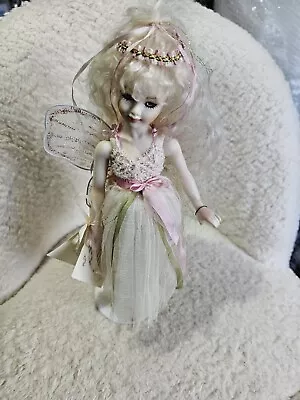 Large Porcelain Fairy / Angel Doll By Jean Amos Collectable Vintage ?  #222 • £20