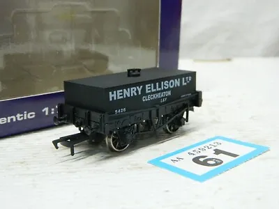 Dapol 00 Gauge Rectangular Tank Wagon Henry Ellison Ltd Box 876 • £15