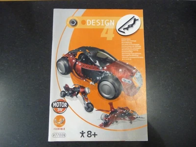 £1 • Buy Meccano Instruction Manual For Design 4 Set 7700n 