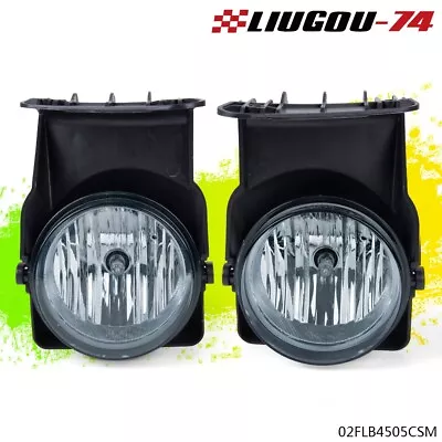 Fit For 03-06 GMC Sierra 1500-3500 Pickup Bumper Fog Lights Lamps Left+Right U • $19.31