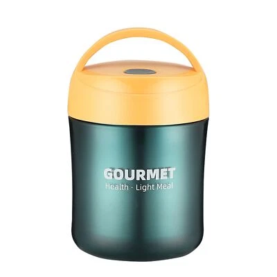 $22.58 • Buy Insulated Food Thermos 500ml Hot Soup Container Stainless Lunch Box Jar Portable