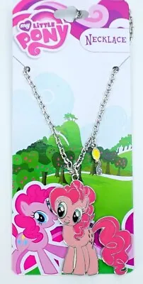 My Little Pony Pendant Necklace Pinkie Pie Chain Metal Girls Jewelry Fashion New • $17.56