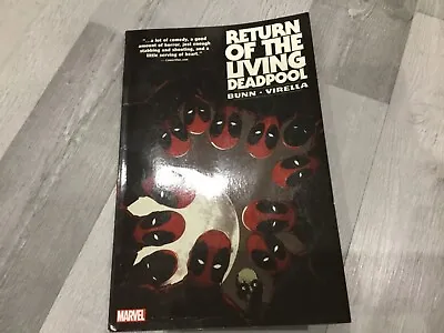 Return Of The Living Deadpool By Cullen Bunn (Paperback 2015) • £4.95