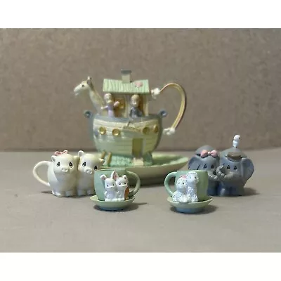 1996 Precious Moments Noah's Ark Mini Tea Set #270121 • $20