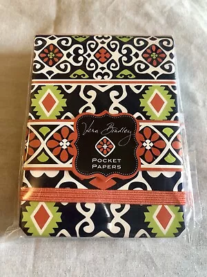 Vera Bradley SUN VALLEY Pocket PAPERS Notepad Mini NoteBook NWT RARE New Gift • $15.60