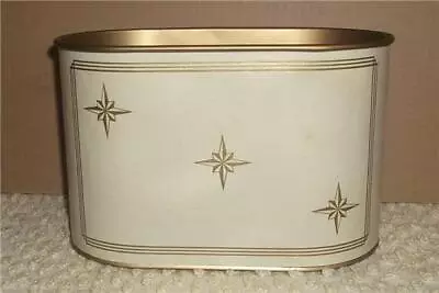 Vintage Durand Starburst Mcm Metal Letter Holder Basket Desk Organizer ~higbee's • $24.99