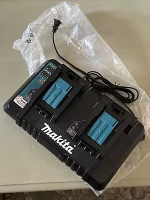 Makita DC18RD Dual Port 14.4-18V Rapid Battery Charger USB 2 BL1830 1840 1850 • $40