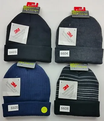 NWT $14 Tek Gear 3M Thinsulate Knit Cap Beanie Cuffed PICK FROM FOUR COLORS • $7.90