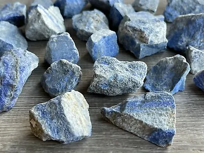 Grade A+ Large Lapis Lazuli Raw Stone 1-2 Inches Wholesale Bulk Lot • $8.05