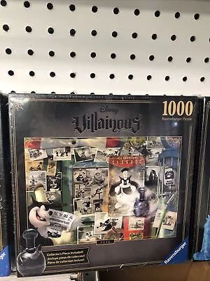 Ravensburger Disney Villainous Pete 1000 Piece Jigsaw Puzzle Brand New Sealed • $15