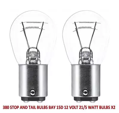 For Daewoo Matiz Rear Brake Light Bulbs Pair Of Stop / Tail Light Bulb (98-05) • $8.78