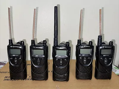Lot Of(5) Motorola XTN XV1100 1-Channel 1-Watt VHF Business Two-Way Radio • $160