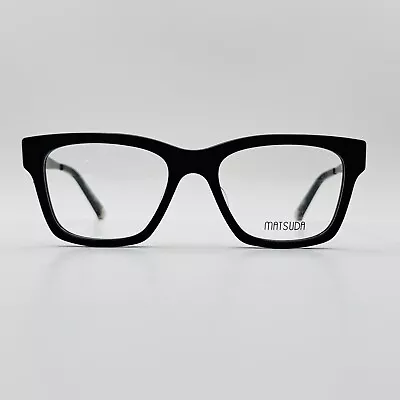 Matsuda Eyeglasses Men Ladies Angular Black Grey Titanium Mod. M2012 New • £218.91