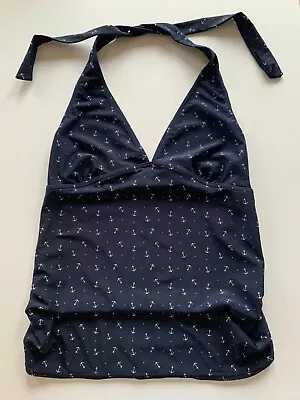 Blooming Marvellous Navy Maternity Uk 10 Tankini Top • £7.99