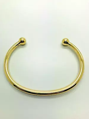 9ct Yellow Solid Gold Torque Bangle – 4.0mm - CHEAPEST ON EBAY • £975