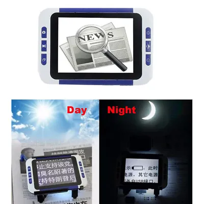 £65.52 • Buy 3.5  LCD Screen Smart Fr Low Vision 2-32x Zoom Magnifier Electronic Reading Aid